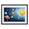 Stupell Industries Solar System Planets Orbit Framed Print Under Glass, design by Creative Studio